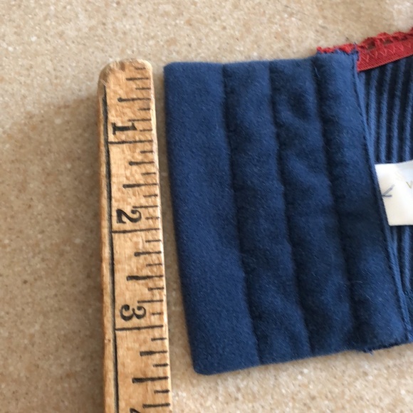 Vintage Y2K Victoria Secrets Country denim stretch crop top bustier - Picture 16 of 16